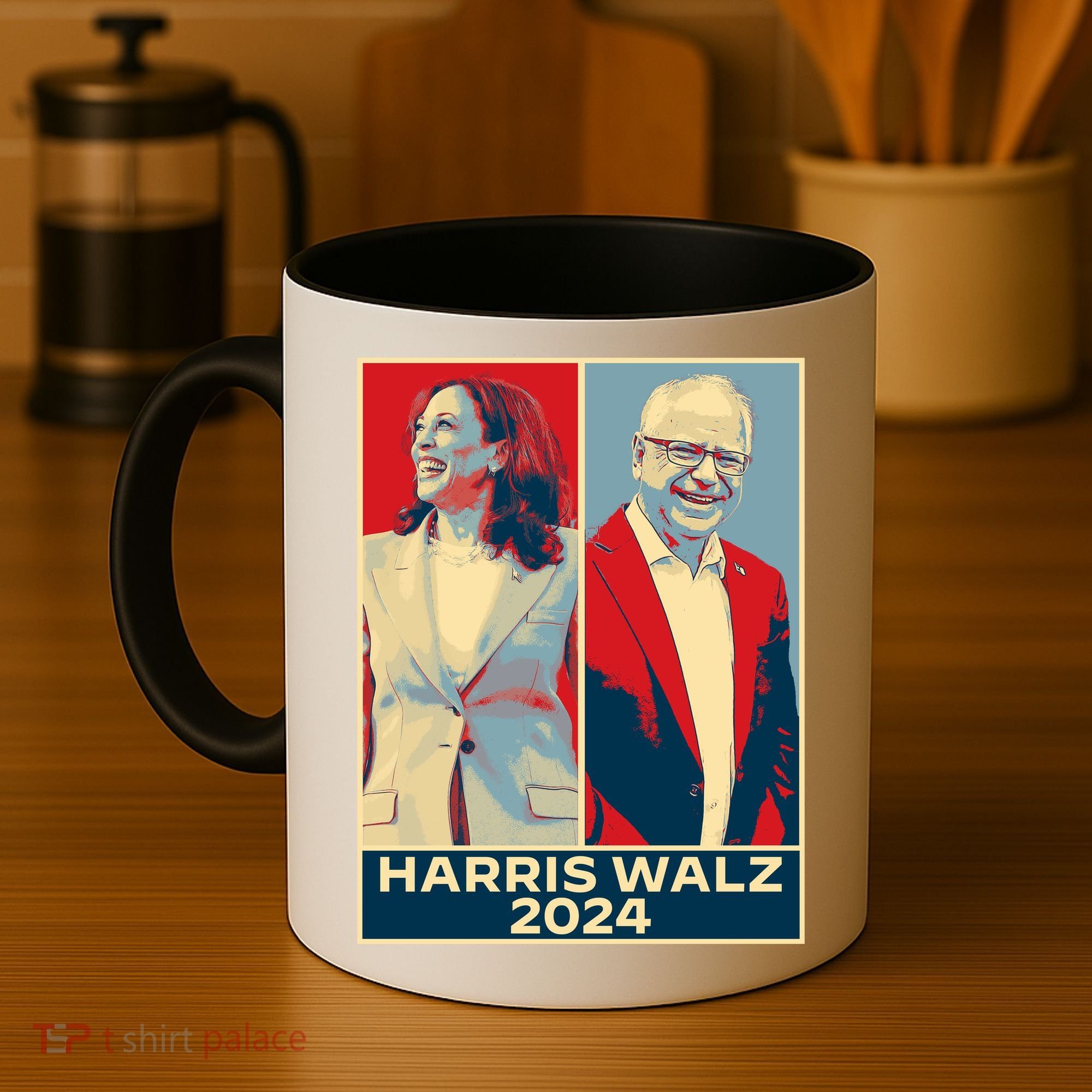 Harris Walz 2024 Kamala Harris Tim Walz For Vp Coffee Mug
