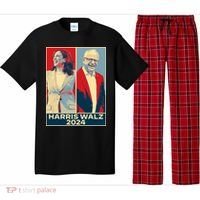 Harris Walz 2024 Kamala Harris Tim Walz For Vp Pajama Set thumb 0