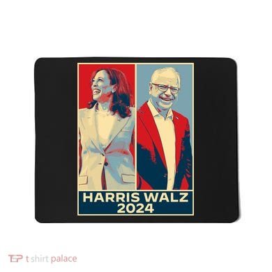 Harris Walz 2024 Kamala Harris Tim Walz For Vp Mousepad