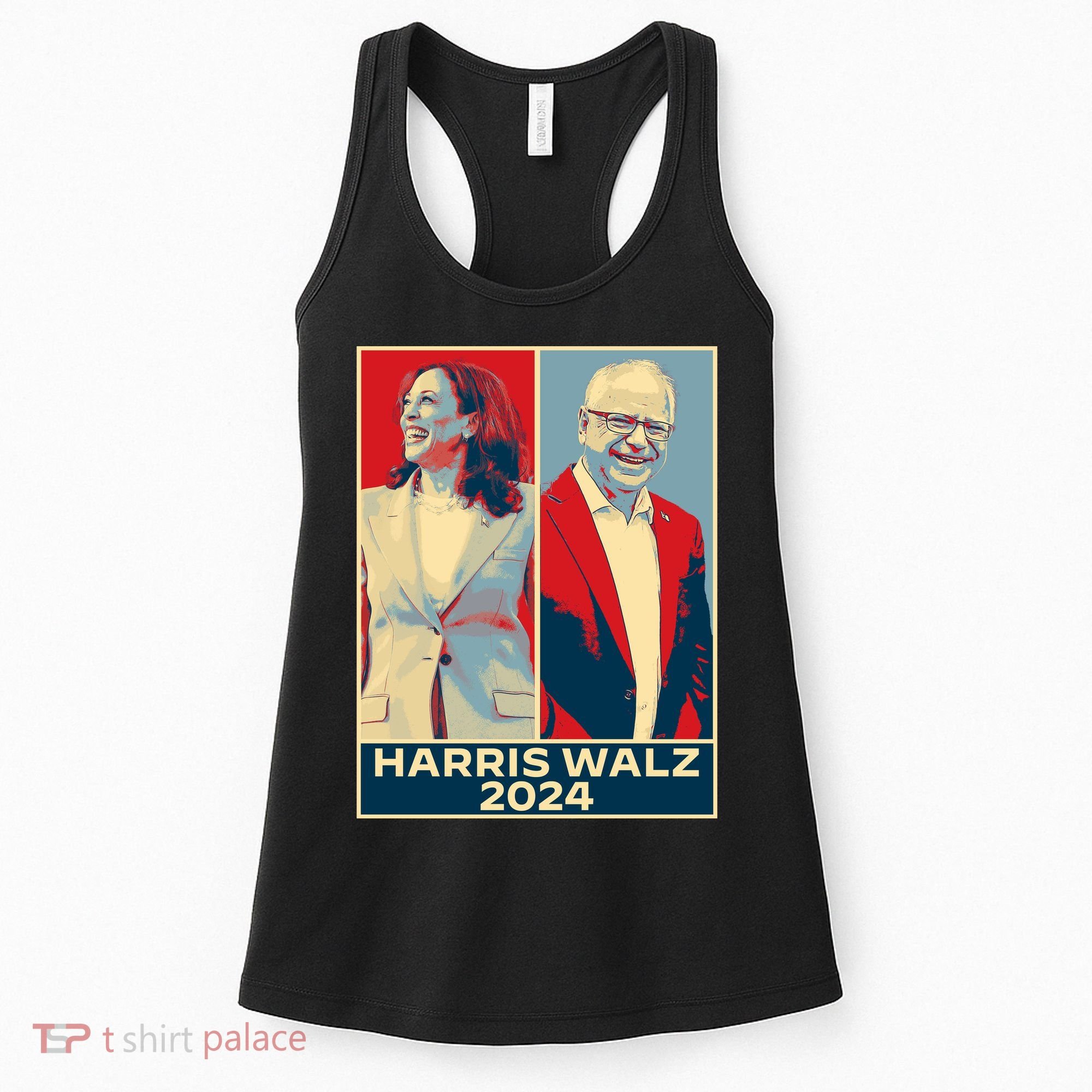 Harris Walz 2024 Kamala Harris Tim Walz For Vp Women's Tank Top