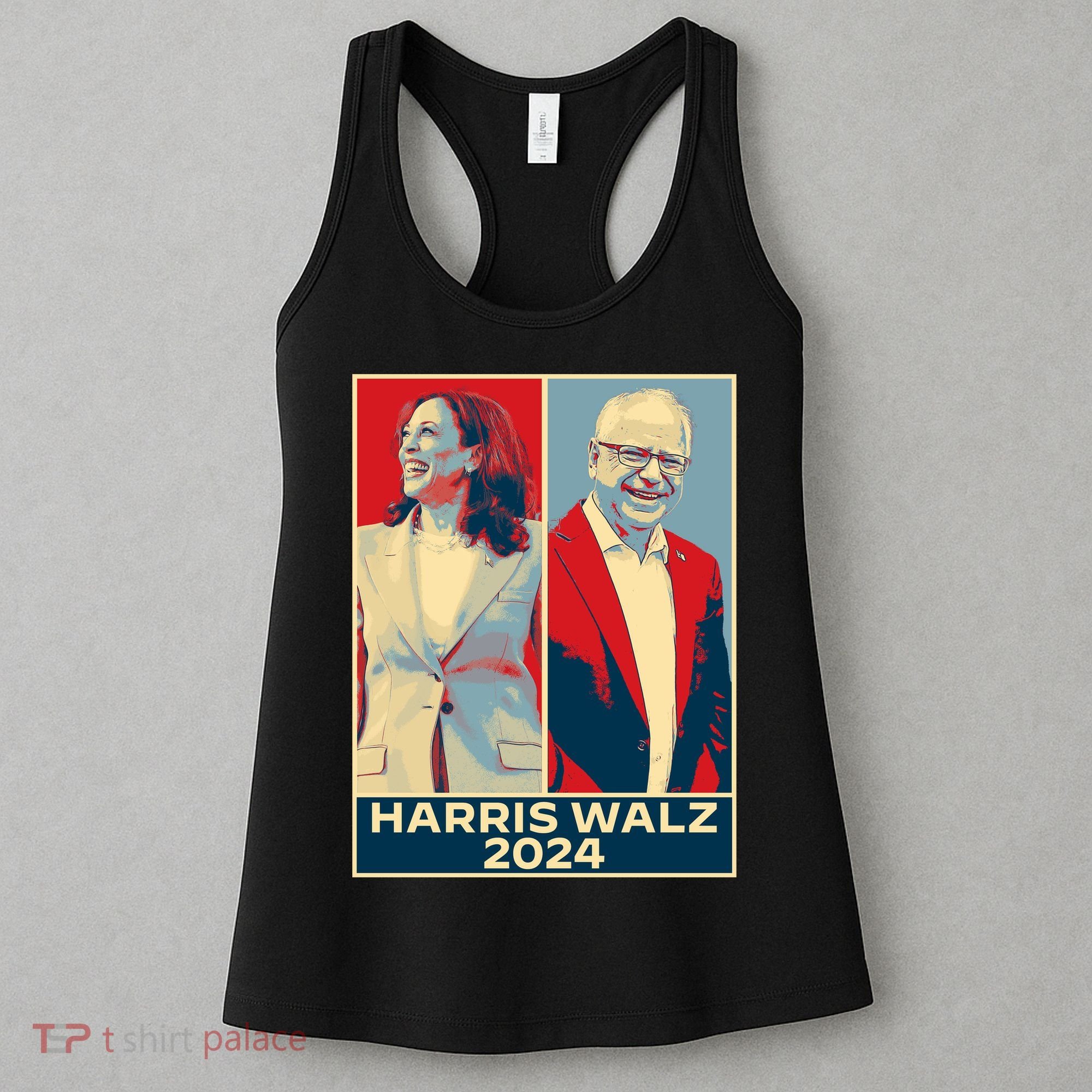 Harris Walz 2024 Kamala Harris Tim Walz For Vp Women's Tank Top