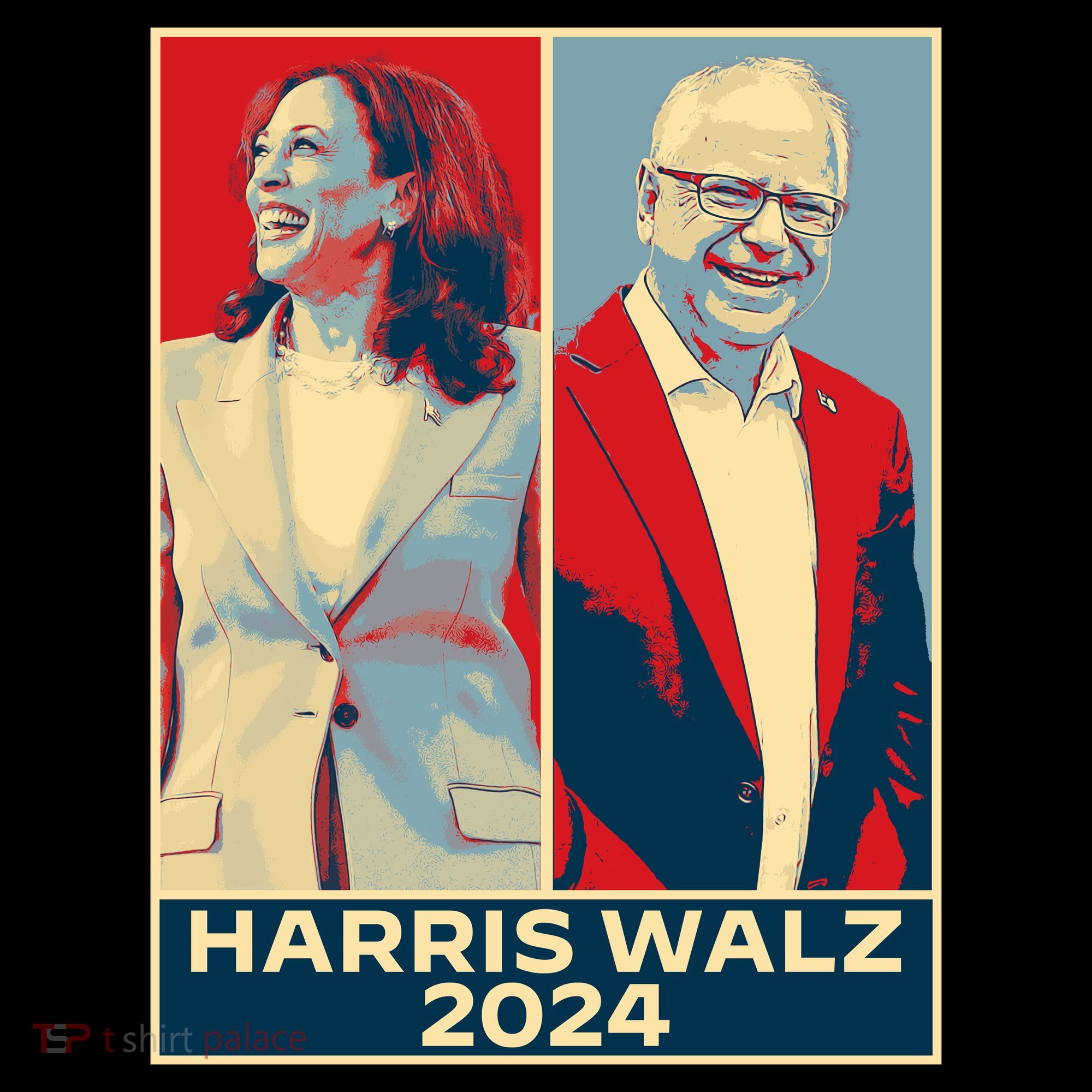 Harris Walz 2024 Kamala Harris Tim Walz For Vp Women's Tank Top