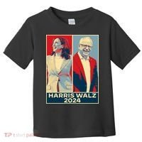 Harris Walz 2024 Kamala Harris Tim Walz For Vp Toddler T-Shirt thumb 0