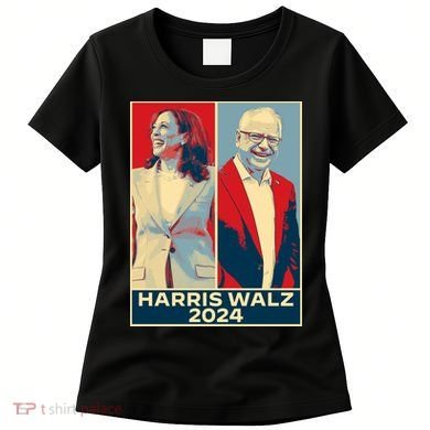 Harris Walz 2024 Kamala Harris Tim Walz For Vp Women's T-Shirt