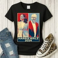 Harris Walz 2024 Kamala Harris Tim Walz For Vp Women's T-Shirt thumb 3