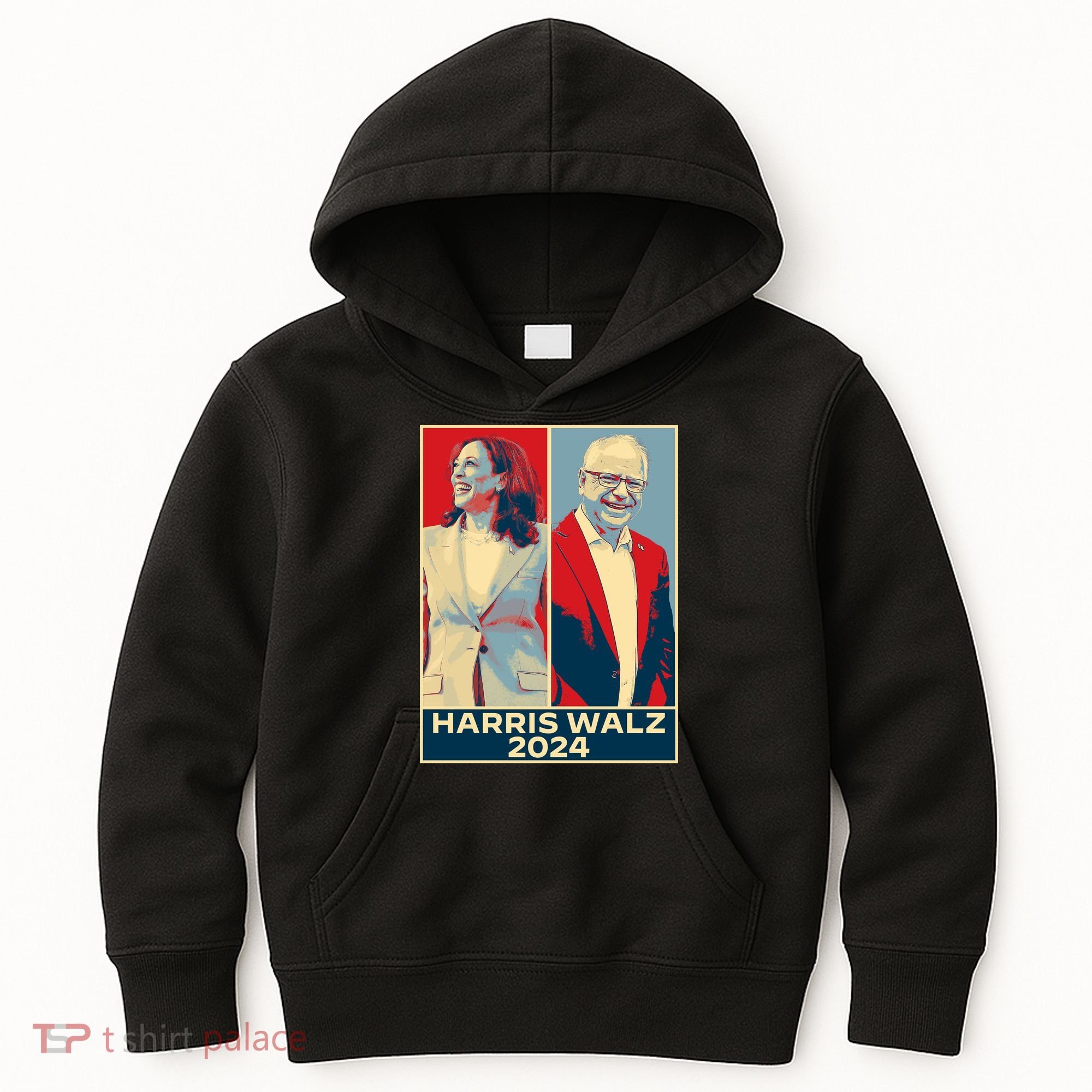 Harris Walz 2024 Kamala Harris Tim Walz For Vp Kids Hoodie