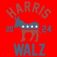 Harris Walz 2024 Kamala Harris Tim Walz For Vp Santa Hat thumb 1