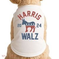 Harris Walz 2024 Kamala Harris Tim Walz For Vp Doggie Tank thumb 0