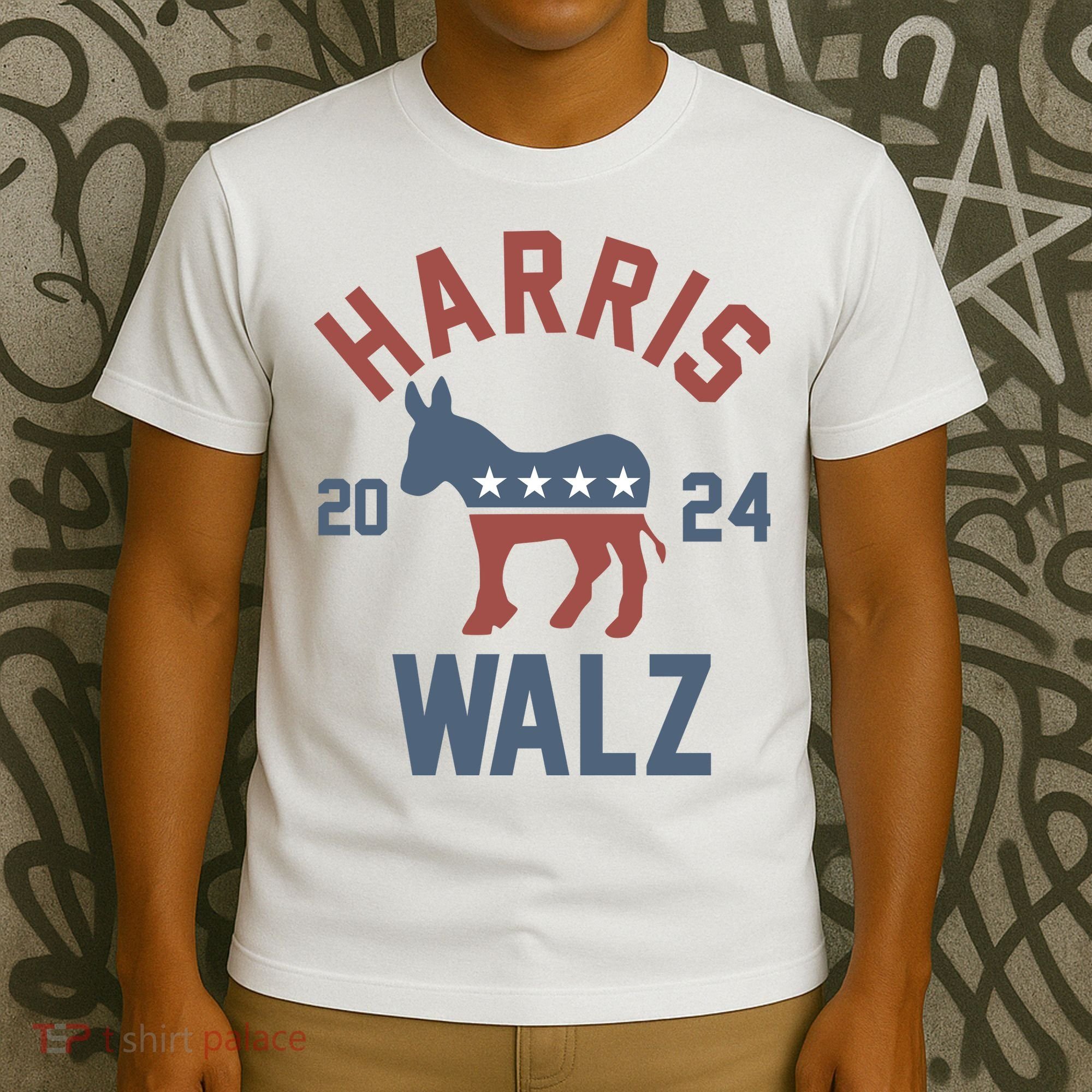 Harris Walz 2024 Kamala Harris Tim Walz For Vp T-Shirt