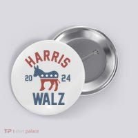 Harris Walz 2024 Kamala Harris Tim Walz For Vp Button thumb 0