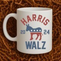 Harris Walz 2024 Kamala Harris Tim Walz For Vp Coffee Mug thumb 2