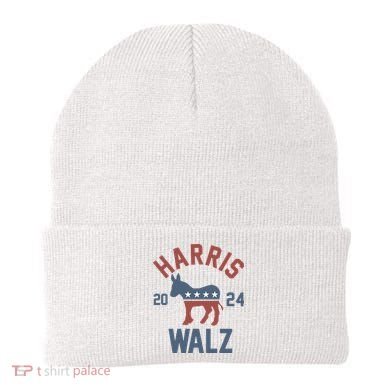 Harris Walz 2024 Kamala Harris Tim Walz For Vp Beanie