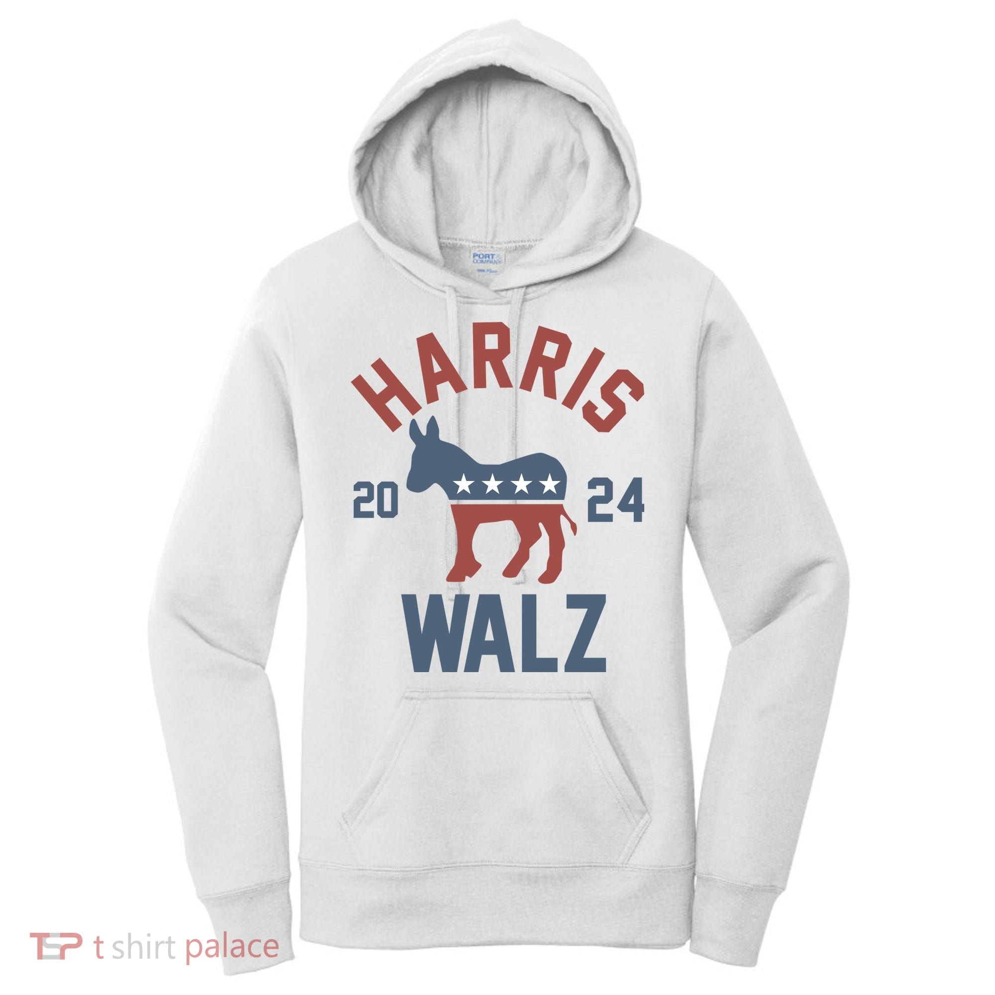 Harris Walz 2024 Kamala Harris Tim Walz For Vp Women's Hoodie