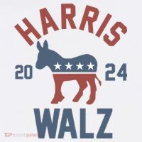 Harris Walz 2024 Kamala Harris Tim Walz For Vp Women's Hoodie thumb 2