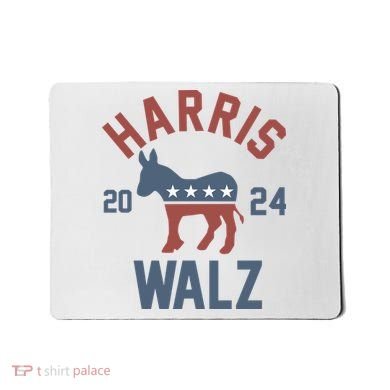 Harris Walz 2024 Kamala Harris Tim Walz For Vp Mousepad