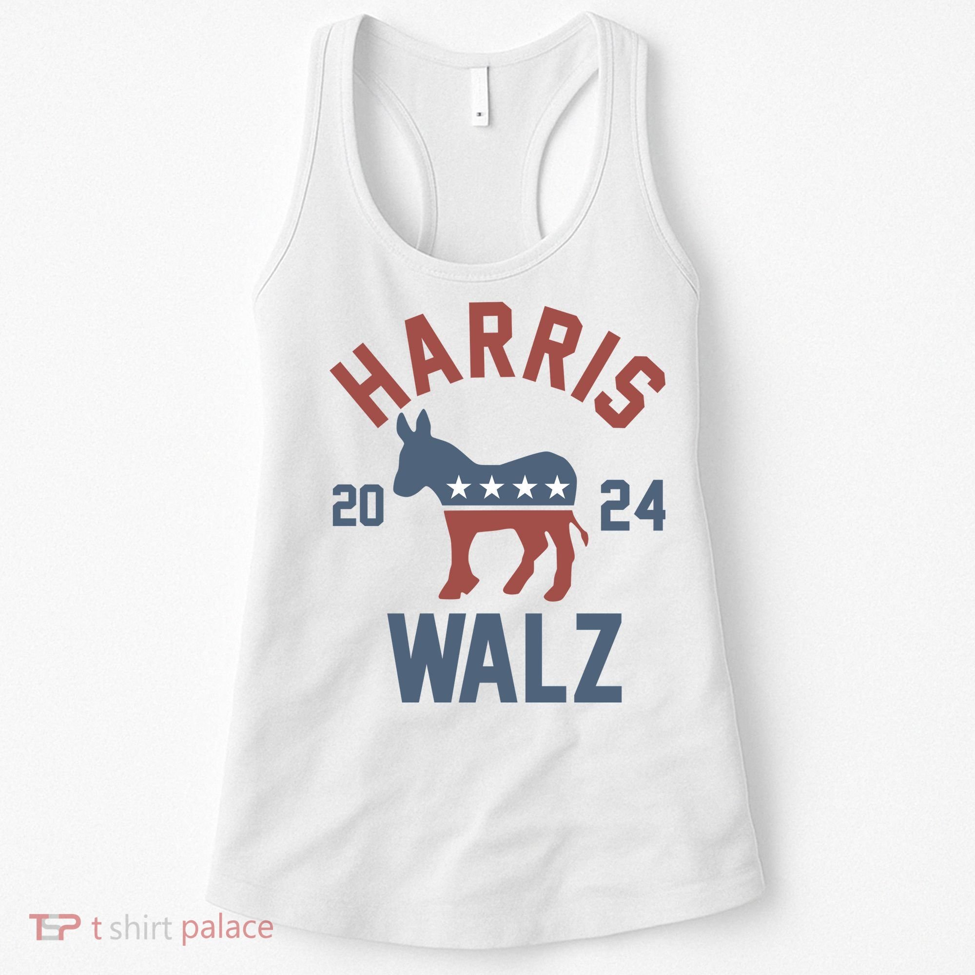 Harris Walz 2024 Kamala Harris Tim Walz For Vp Women's Tank Top