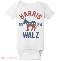 Harris Walz 2024 Kamala Harris Tim Walz For Vp Baby Bodysuit thumb 0