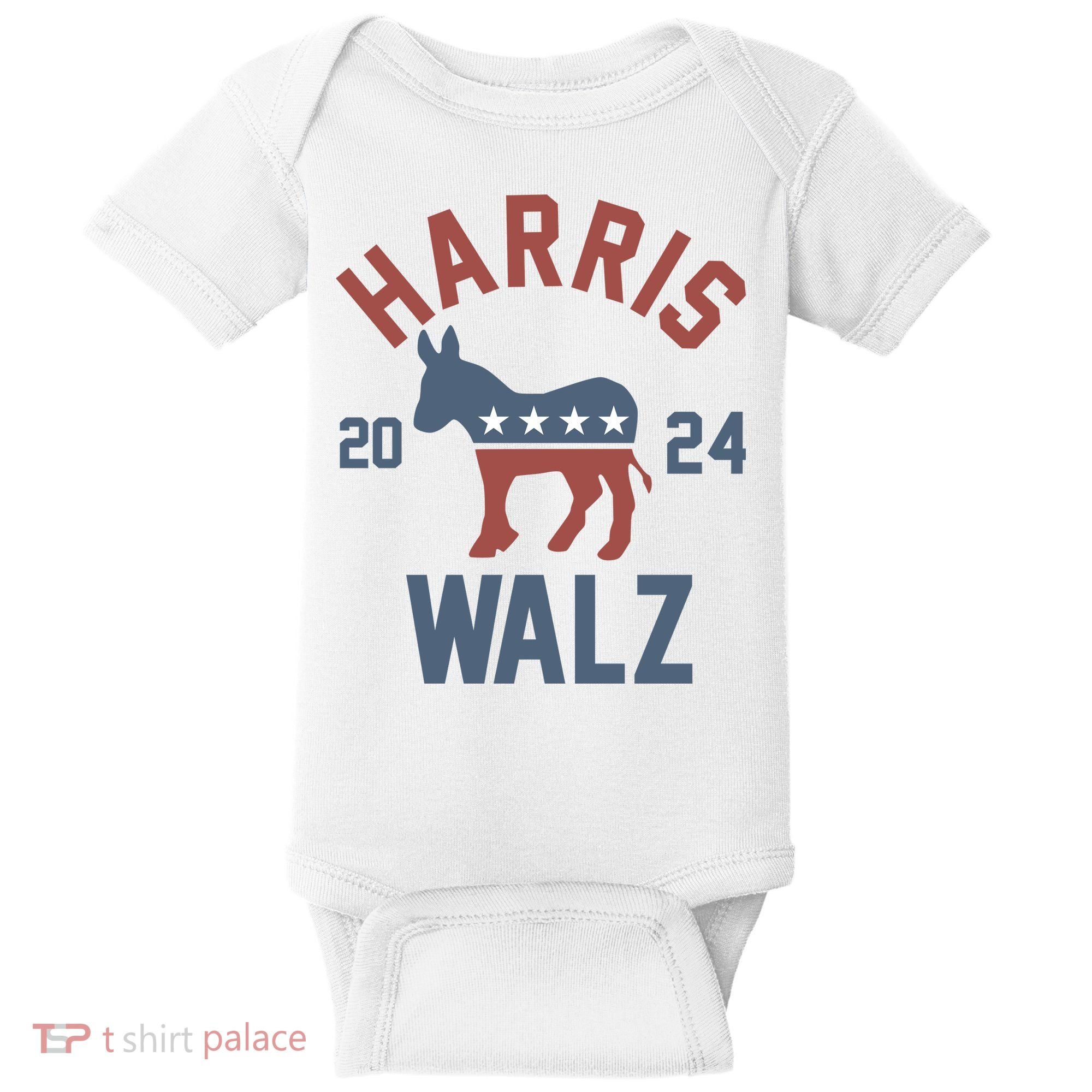Harris Walz 2024 Kamala Harris Tim Walz For Vp Baby Bodysuit