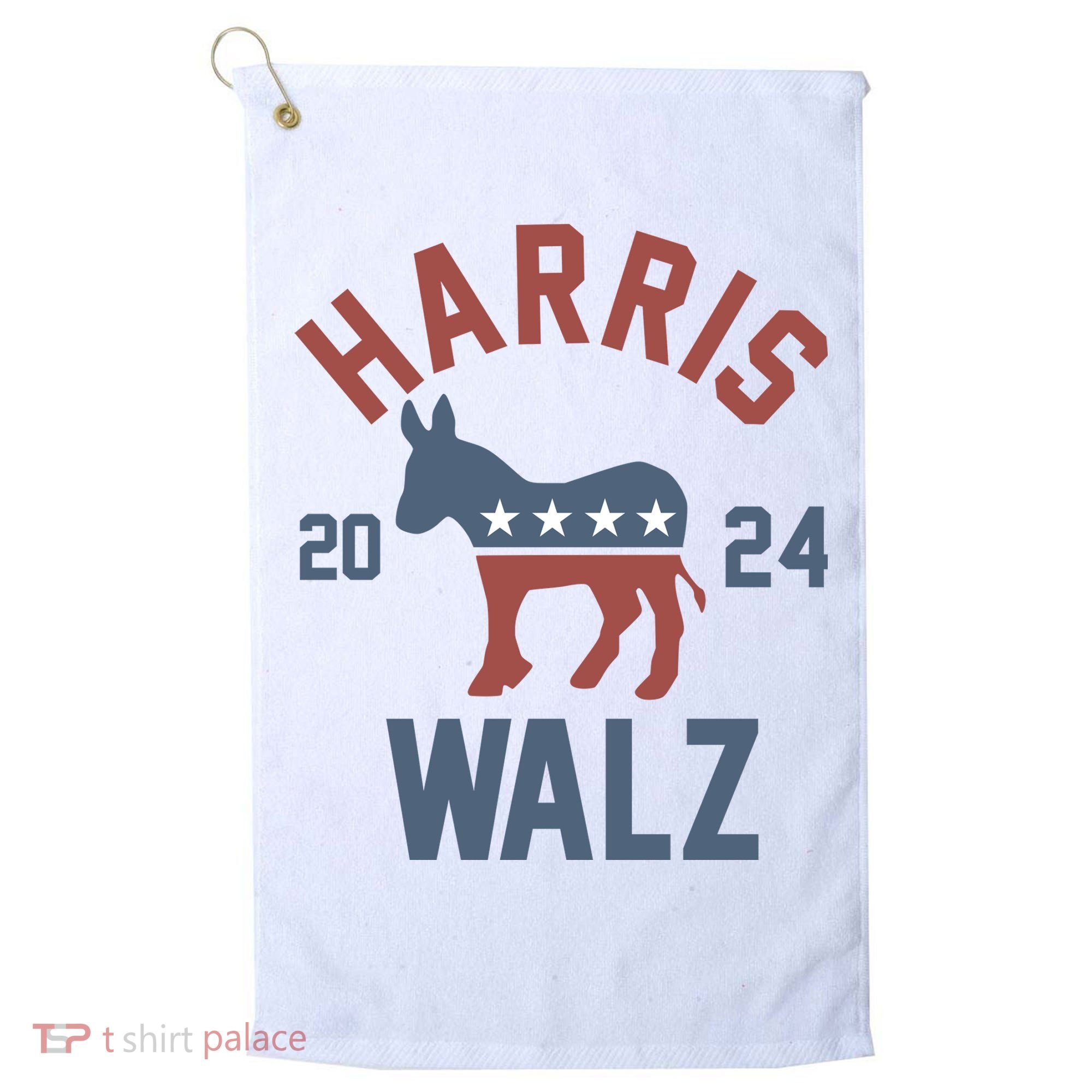 Harris Walz 2024 Kamala Harris Tim Walz For Vp Golf Towel