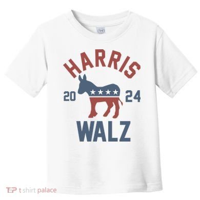 Harris Walz 2024 Kamala Harris Tim Walz For Vp Toddler T-Shirt