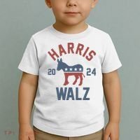 Harris Walz 2024 Kamala Harris Tim Walz For Vp Toddler T-Shirt thumb 2