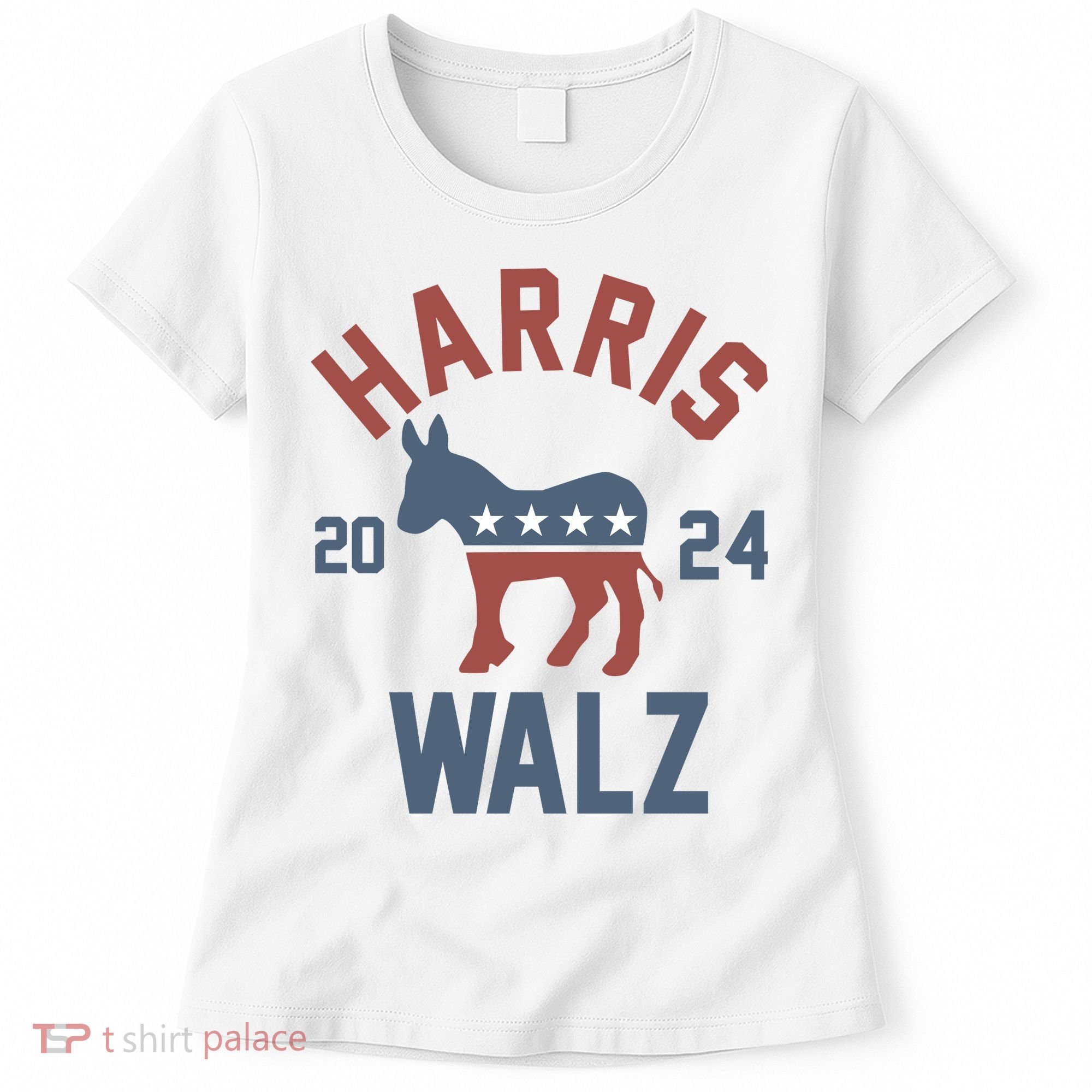 Harris Walz 2024 Kamala Harris Tim Walz For Vp Women's T-Shirt