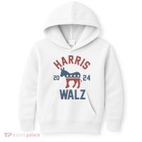 Harris Walz 2024 Kamala Harris Tim Walz For Vp Kids Hoodie thumb 0