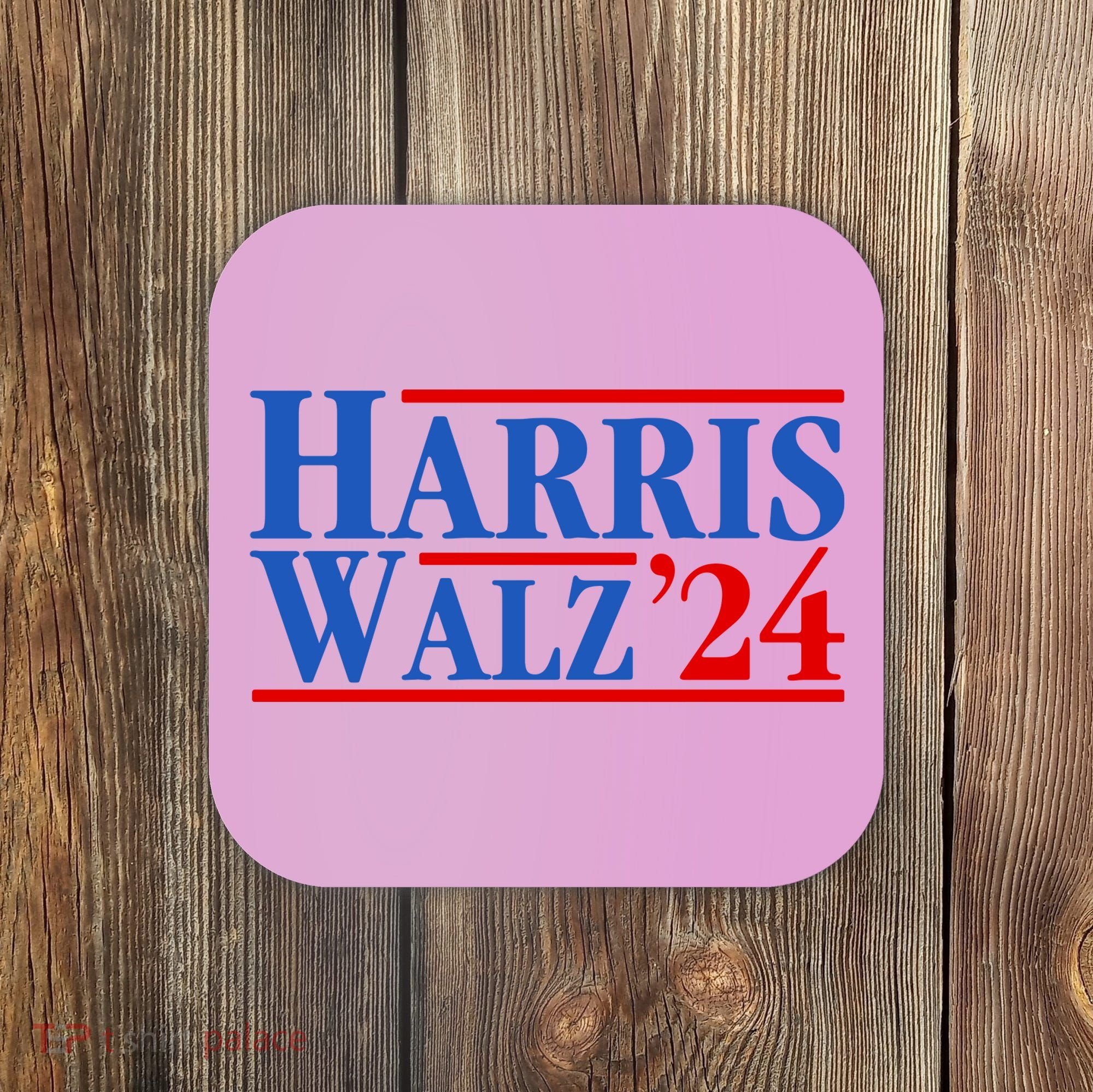 Harris Walz 2024 Kamala Harris Tim Walz For Vp Coaster