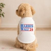 Harris Walz 2024 Kamala Harris Tim Walz For Vp Doggie Tank thumb 2