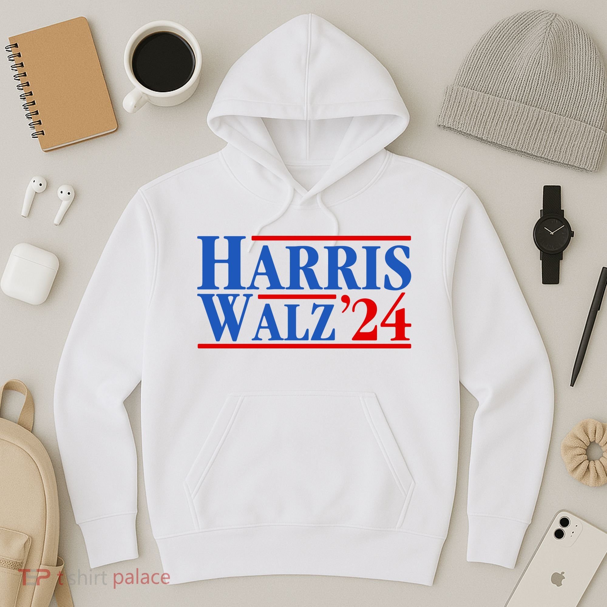 Harris Walz 2024 Kamala Harris Tim Walz For Vp Hoodie