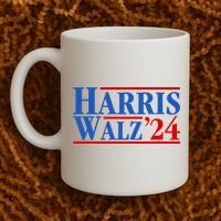 Harris Walz 2024 Kamala Harris Tim Walz For Vp Coffee Mug thumb 2