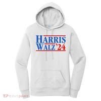 Harris Walz 2024 Kamala Harris Tim Walz For Vp Women's Hoodie thumb 0