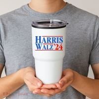 Harris Walz 2024 Kamala Harris Tim Walz For Vp Tumbler thumb 2