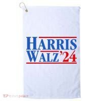 Harris Walz 2024 Kamala Harris Tim Walz For Vp Golf Towel thumb 0