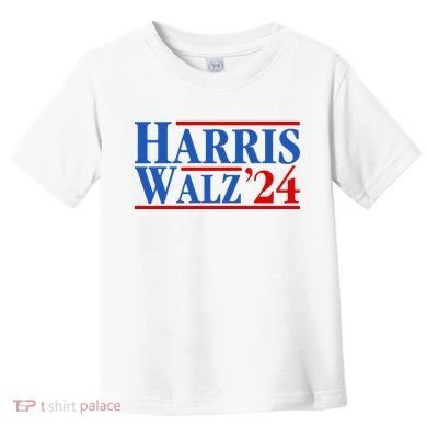 Harris Walz 2024 Kamala Harris Tim Walz For Vp Toddler T-Shirt