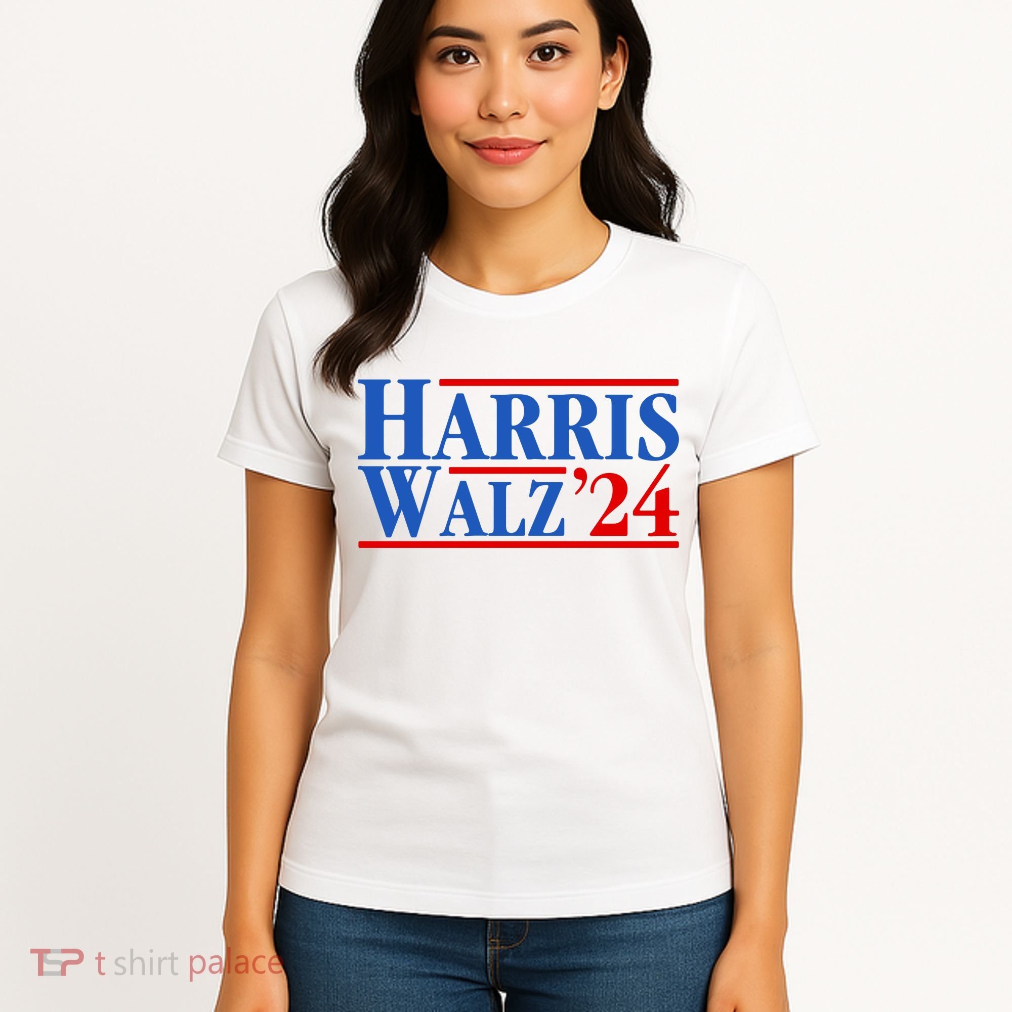 Harris Walz 2024 Kamala Harris Tim Walz For Vp Women's T-Shirt