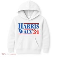 Harris Walz 2024 Kamala Harris Tim Walz For Vp Kids Hoodie thumb 0