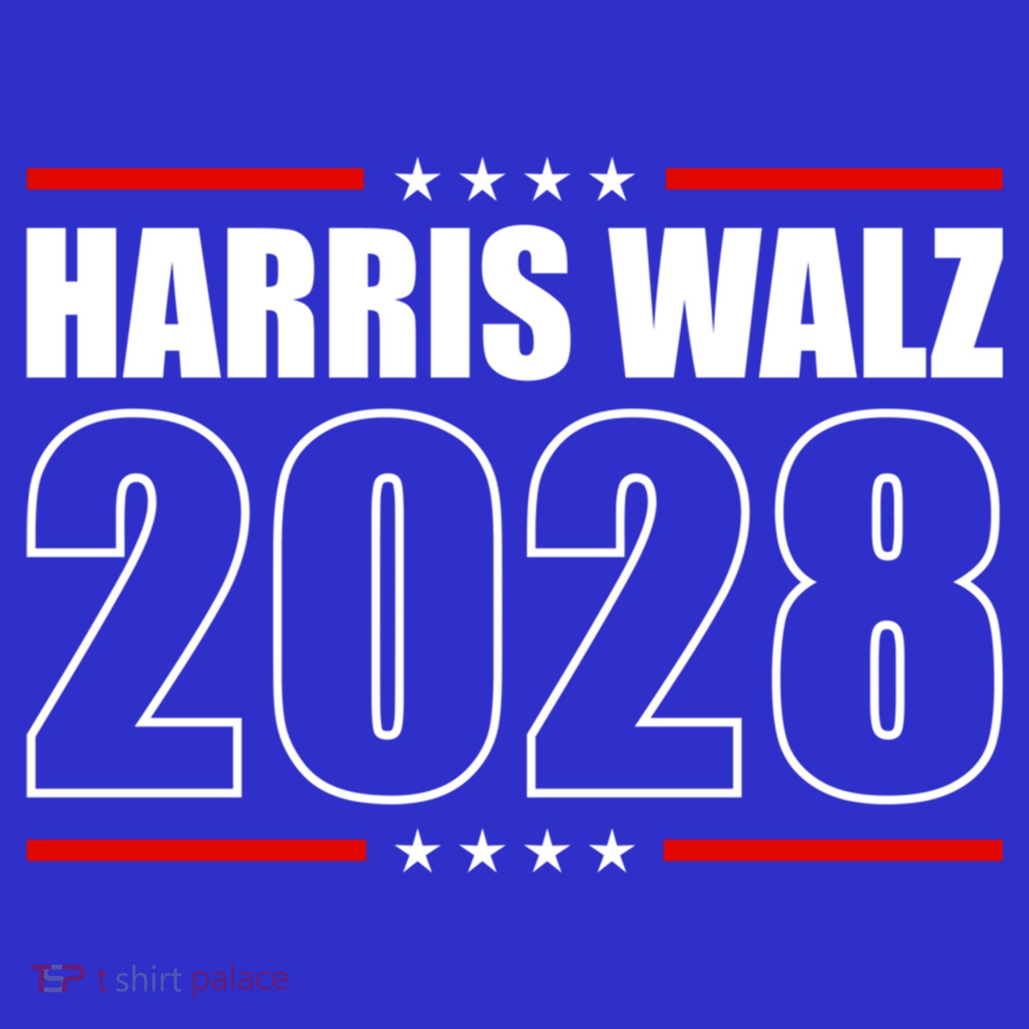 Harris Waltz 2028 Kamala Harris 2028 Tim Waltz For President Cool Gift Long Sleeve Shirt