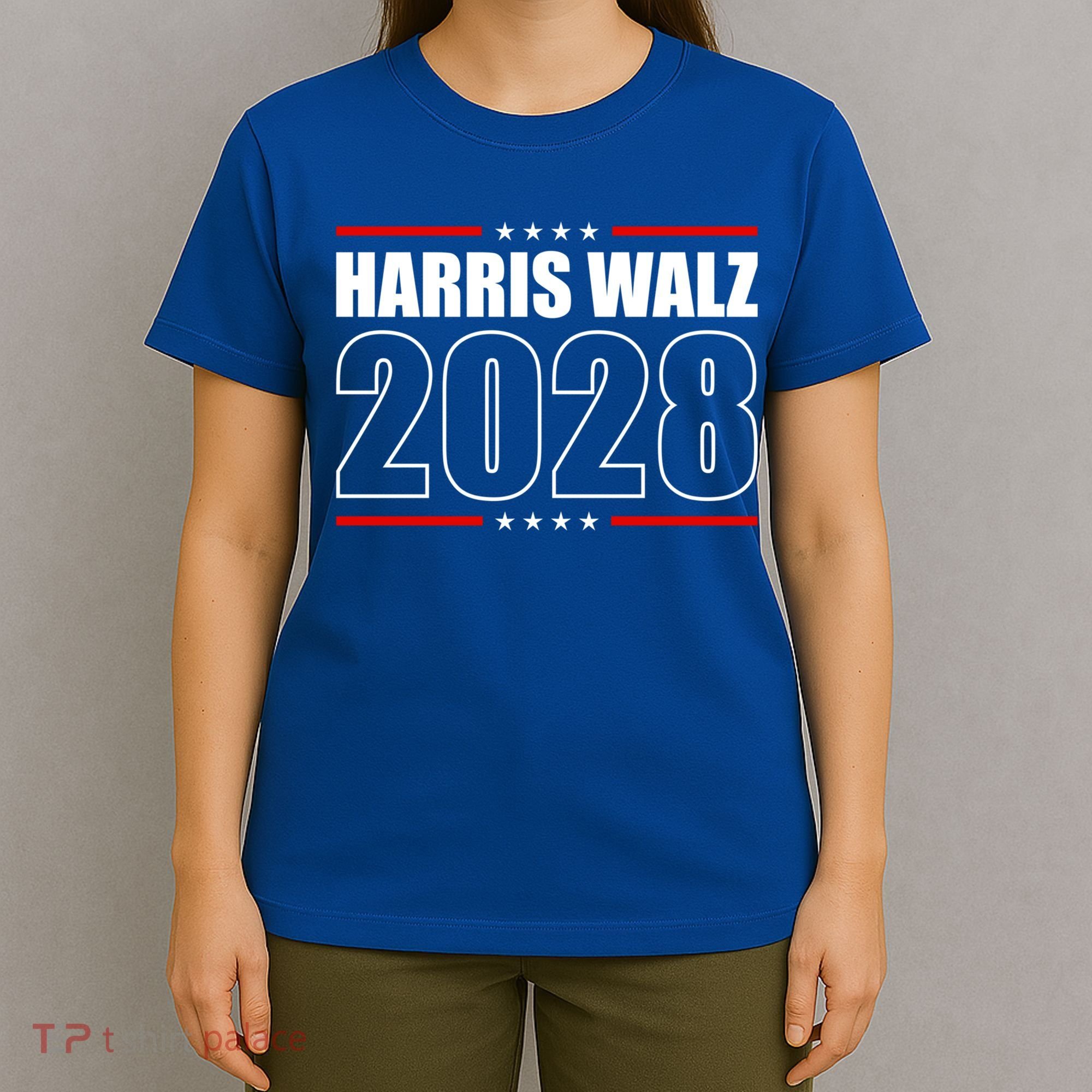 Harris Waltz 2028 Kamala Harris 2028 Tim Waltz For President Cool Gift T-Shirt
