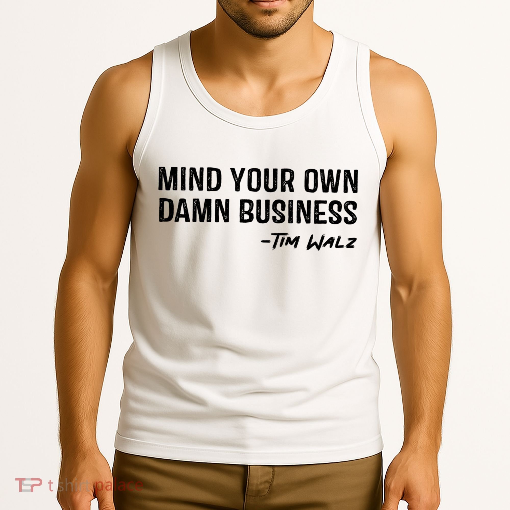 Harris Walz 2024 Mind Your Own Damn Business Tank Top