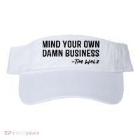 Harris Walz 2024 Mind Your Own Damn Business Visor thumb 0