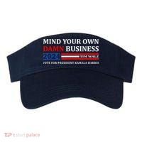 Harris Walz 2024 Mind Your Own Damn Business Visor thumb 0