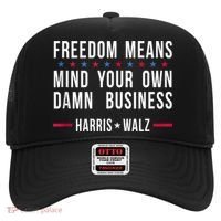 Harris Walz 2024 Mind Your Own Damn Business Hat thumb 0