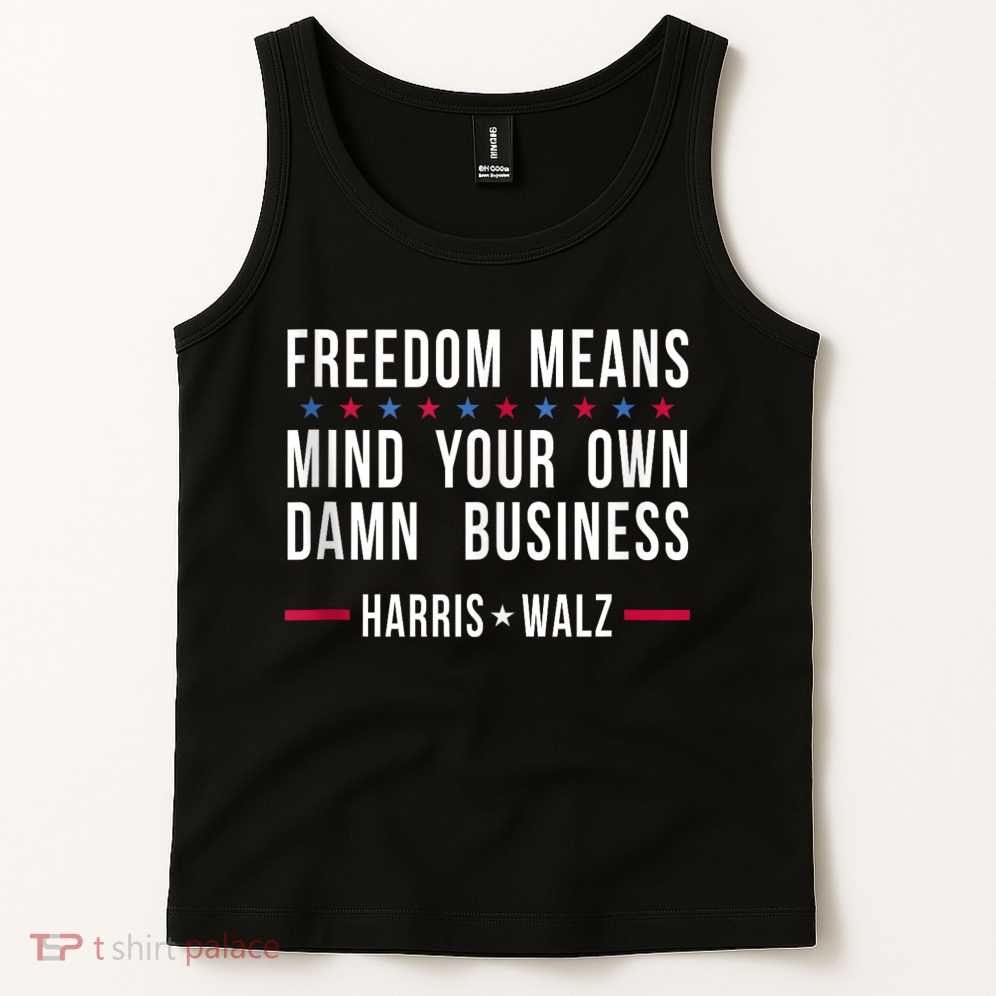 Harris Walz 2024 Mind Your Own Damn Business Tank Top