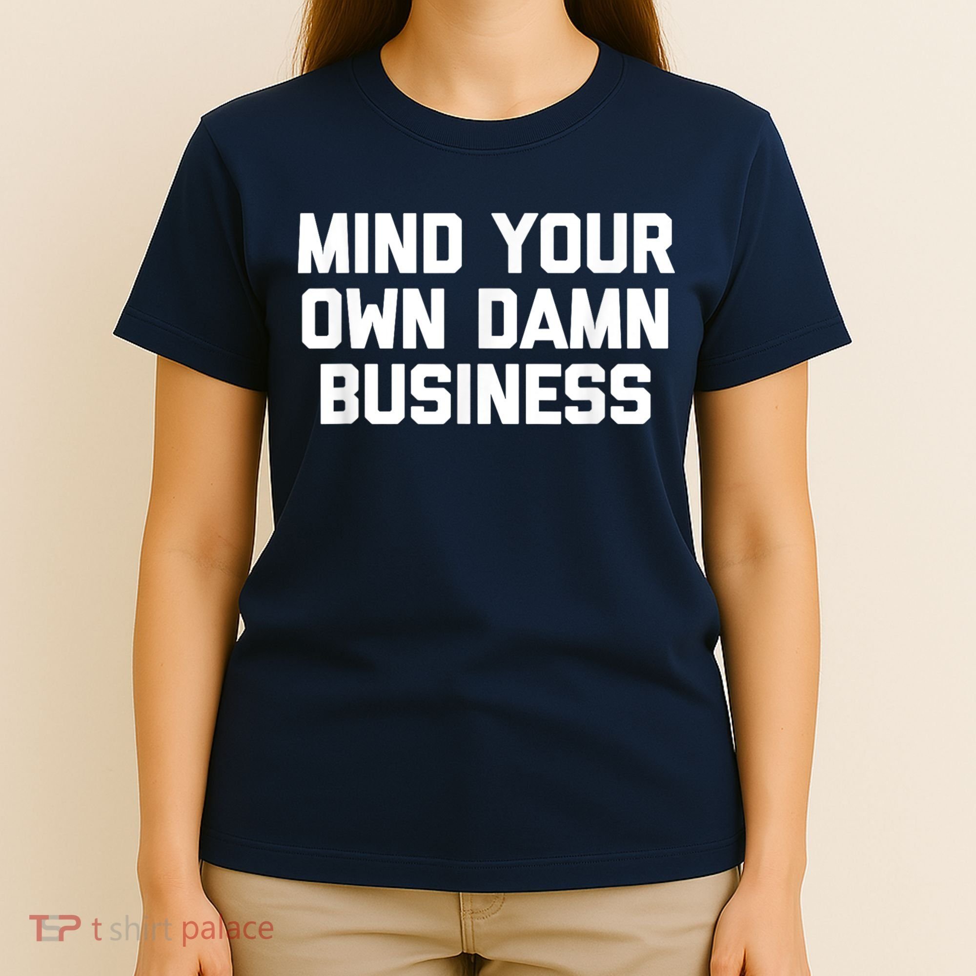 Harris Walz 2024 Mind Your Own Damn Business T-Shirt
