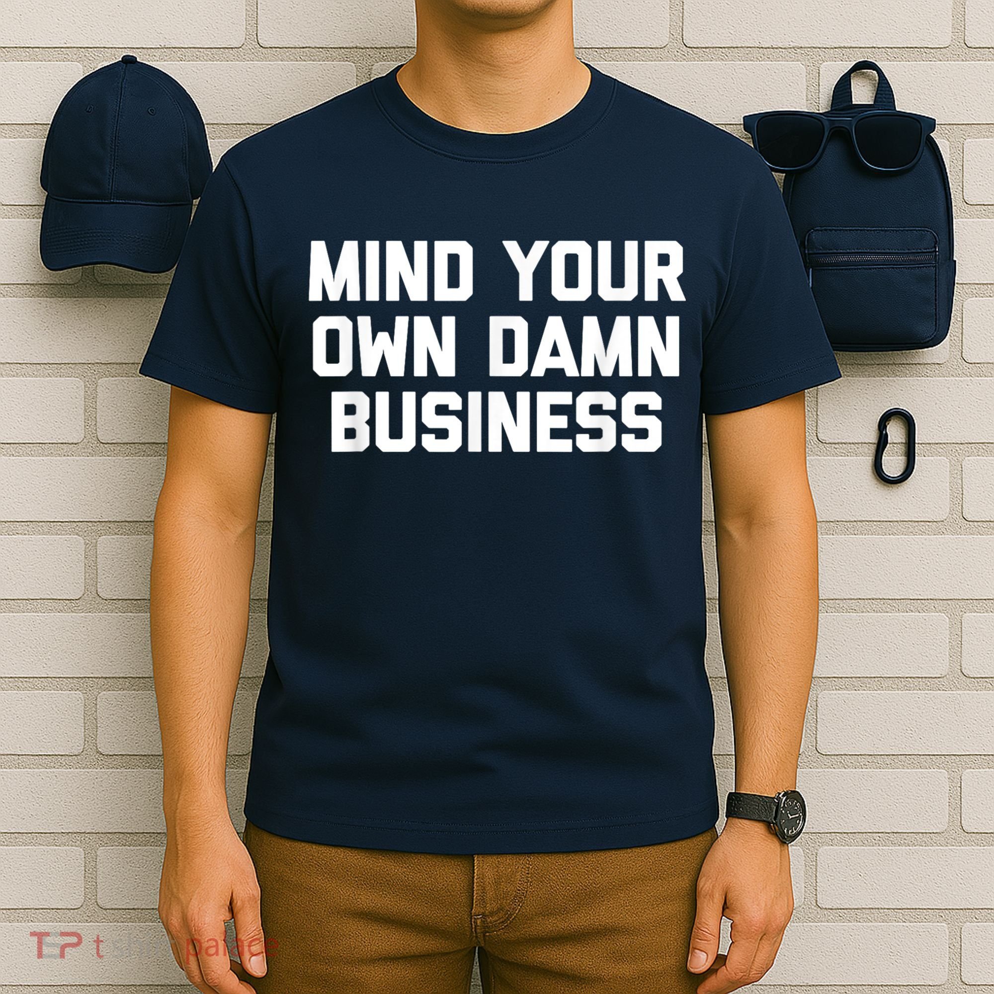 Harris Walz 2024 Mind Your Own Damn Business T-Shirt