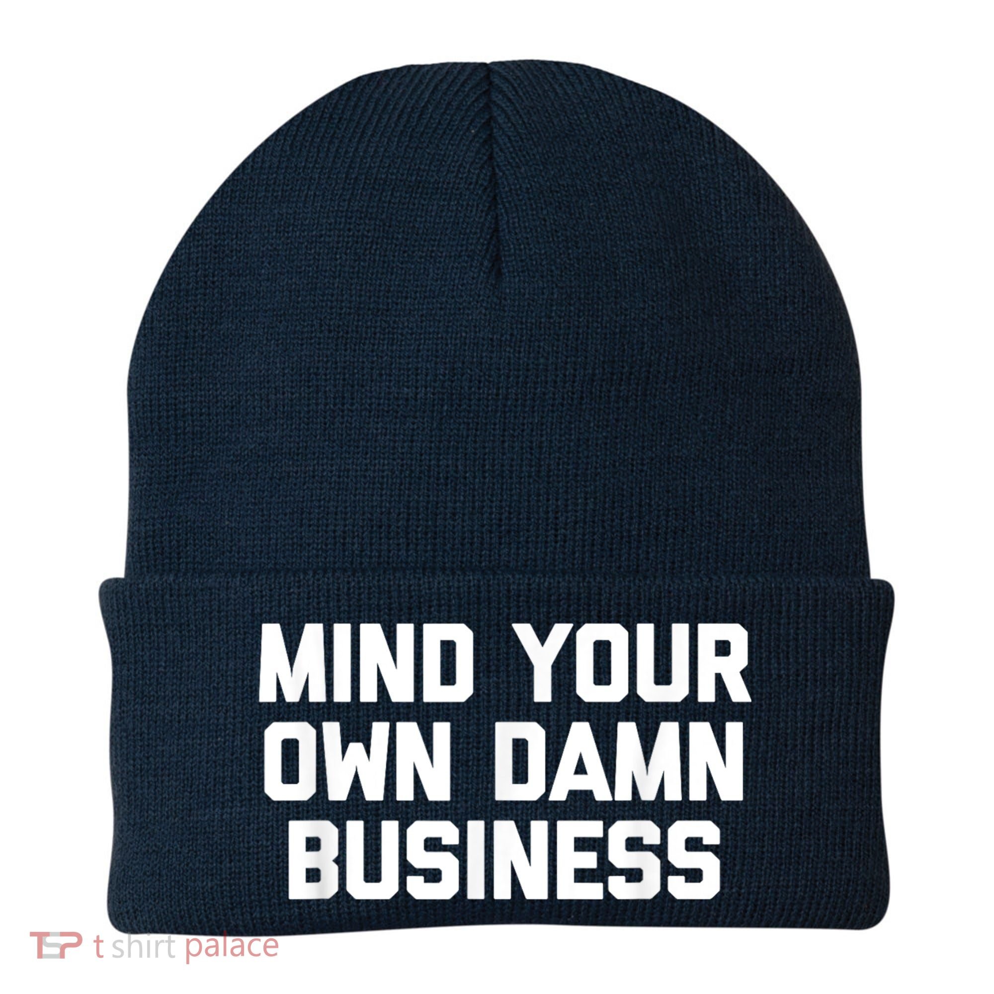 Harris Walz 2024 Mind Your Own Damn Business Beanie