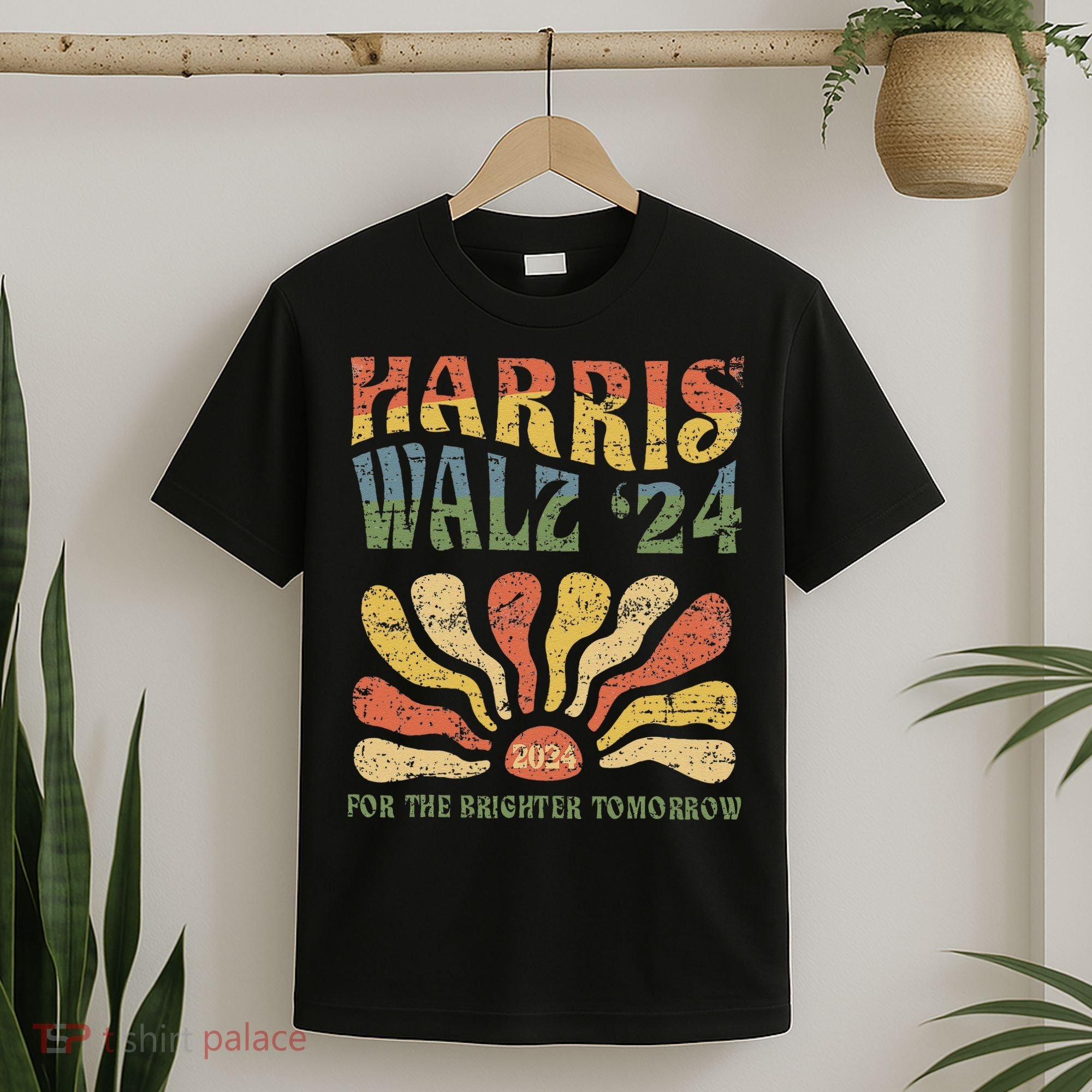Harris Walz 2024 For President Patriotic Kamala Waltz 2024 T-Shirt