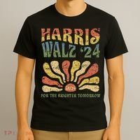 Harris Walz 2024 For President Patriotic Kamala Waltz 2024 T-Shirt thumb 3