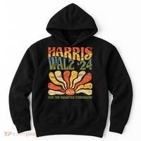 Harris Walz 2024 For President Patriotic Kamala Waltz 2024 Hoodie thumb 0